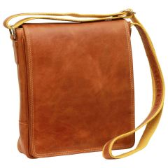 Leather I-Pad bag - Brown Colonial