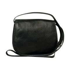 Women's shoulder bag in full grain calfskin - Black