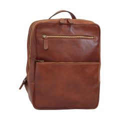 Leather backpack  413589MA