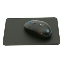 Leather Mouse pad - black