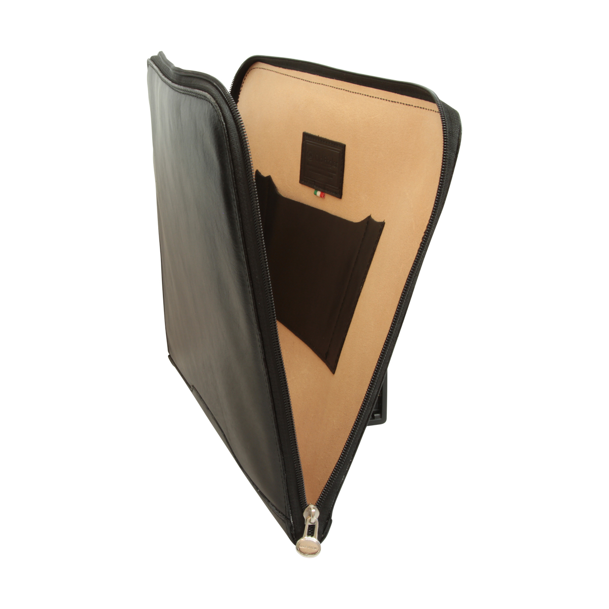 Leather portfolio- Black | 009289NE US | Old Angler Firenze