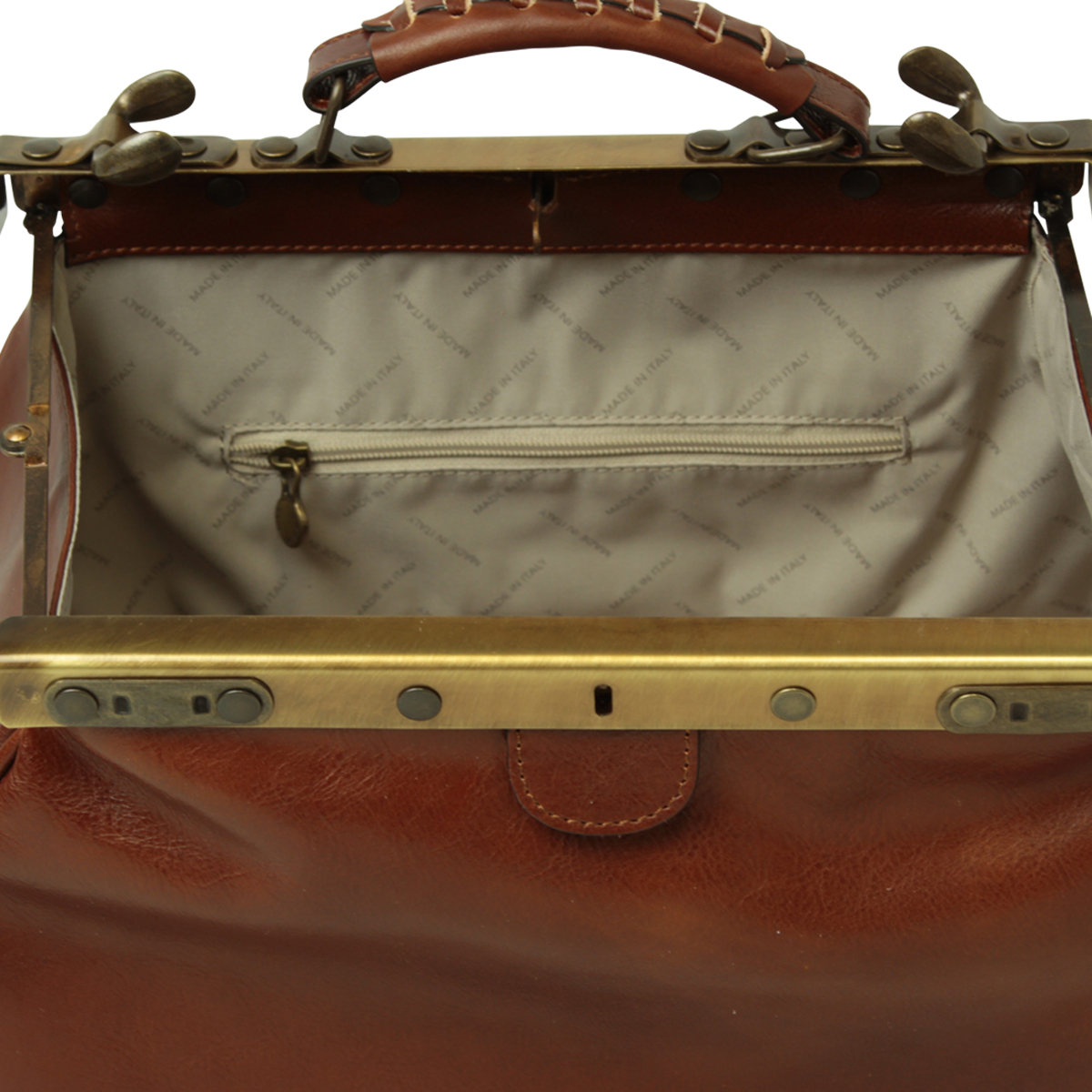 Leather bag - Brown | 084805MA US | Old Angler Firenze