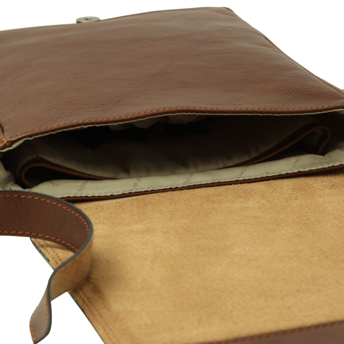 Borsa in pelle per I-Pad. Castagna | 087361CA | Old Angler Firenze