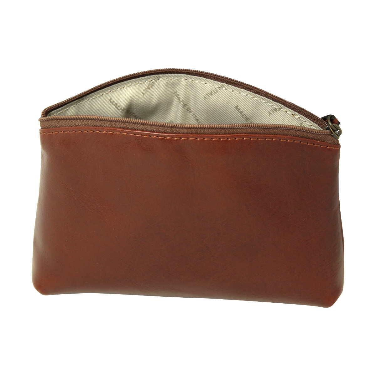 Cowhide leather beauty case - Brown | 407605MA US | Old Angler Firenze