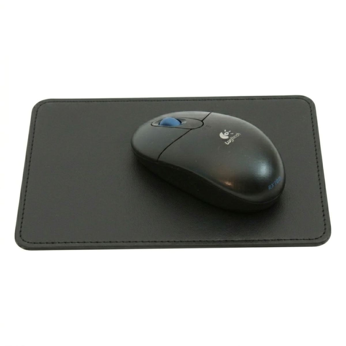 Leather Mouse pad - black | 761051NE UK | Old Angler Firenze