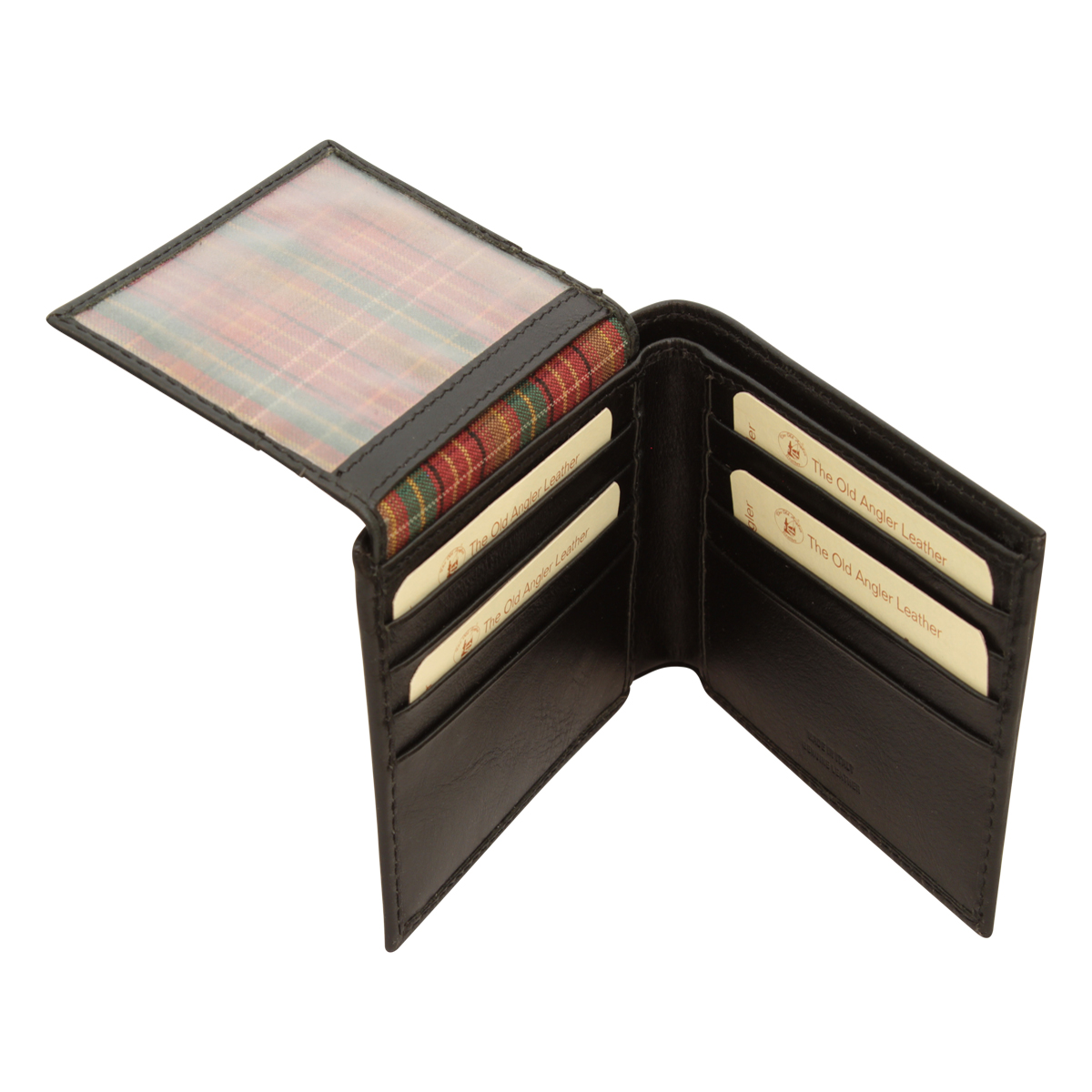 Leather bifold wallet - black | 800289NE US | Old Angler Firenze