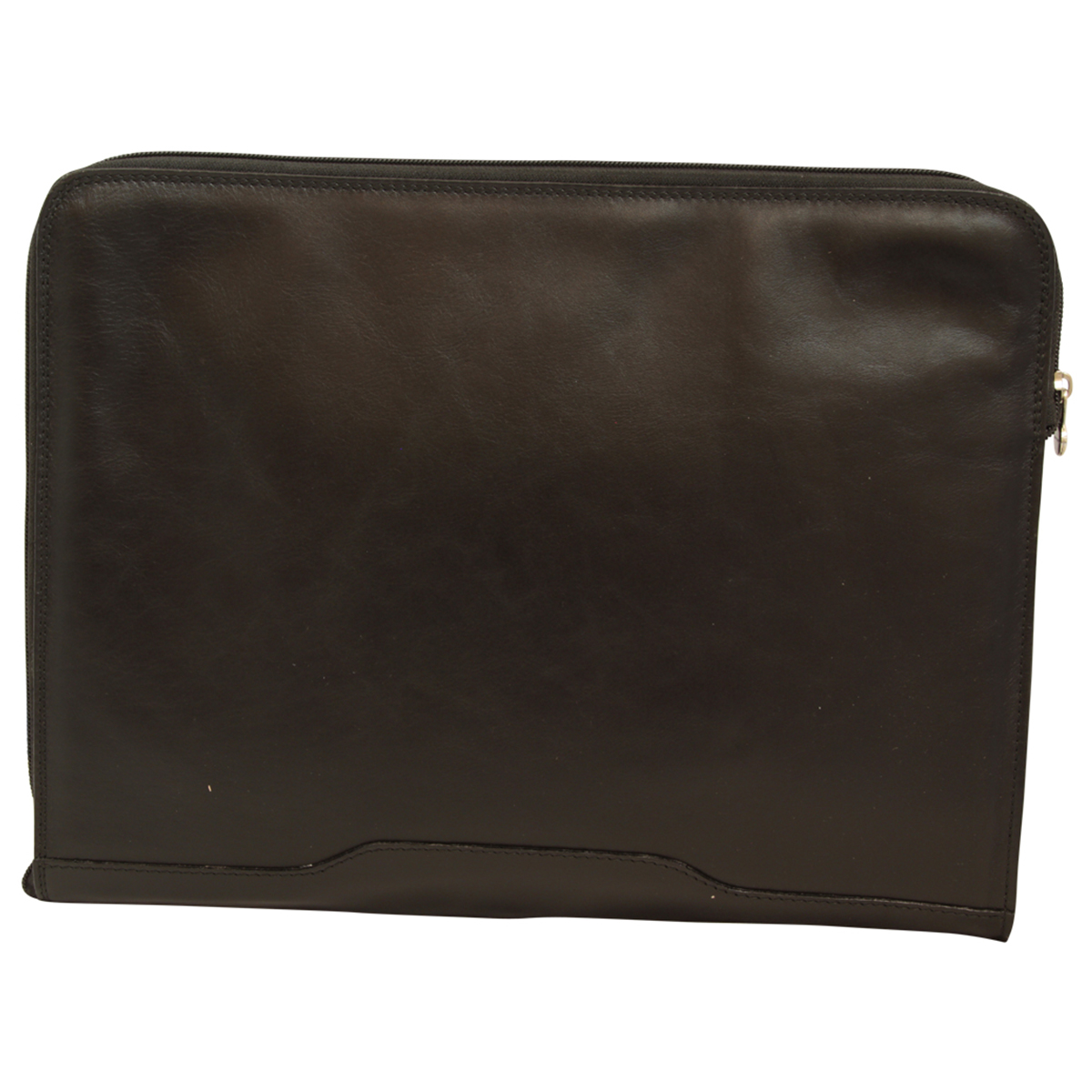 Leather portfolio - Black