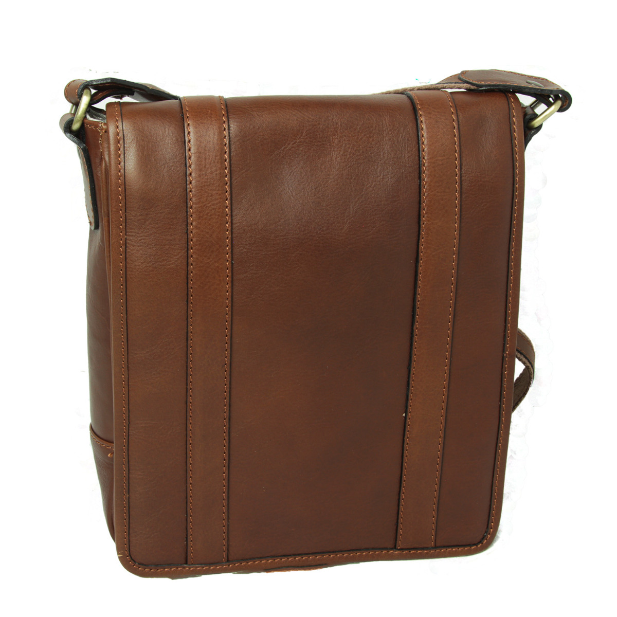 Soft Calfskin Leather Satchel Bag