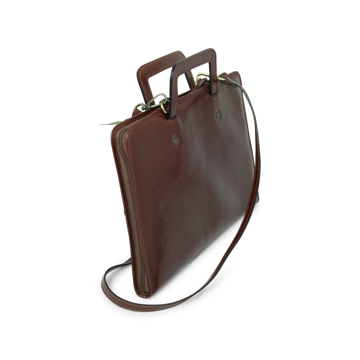 Full grain leather folder
