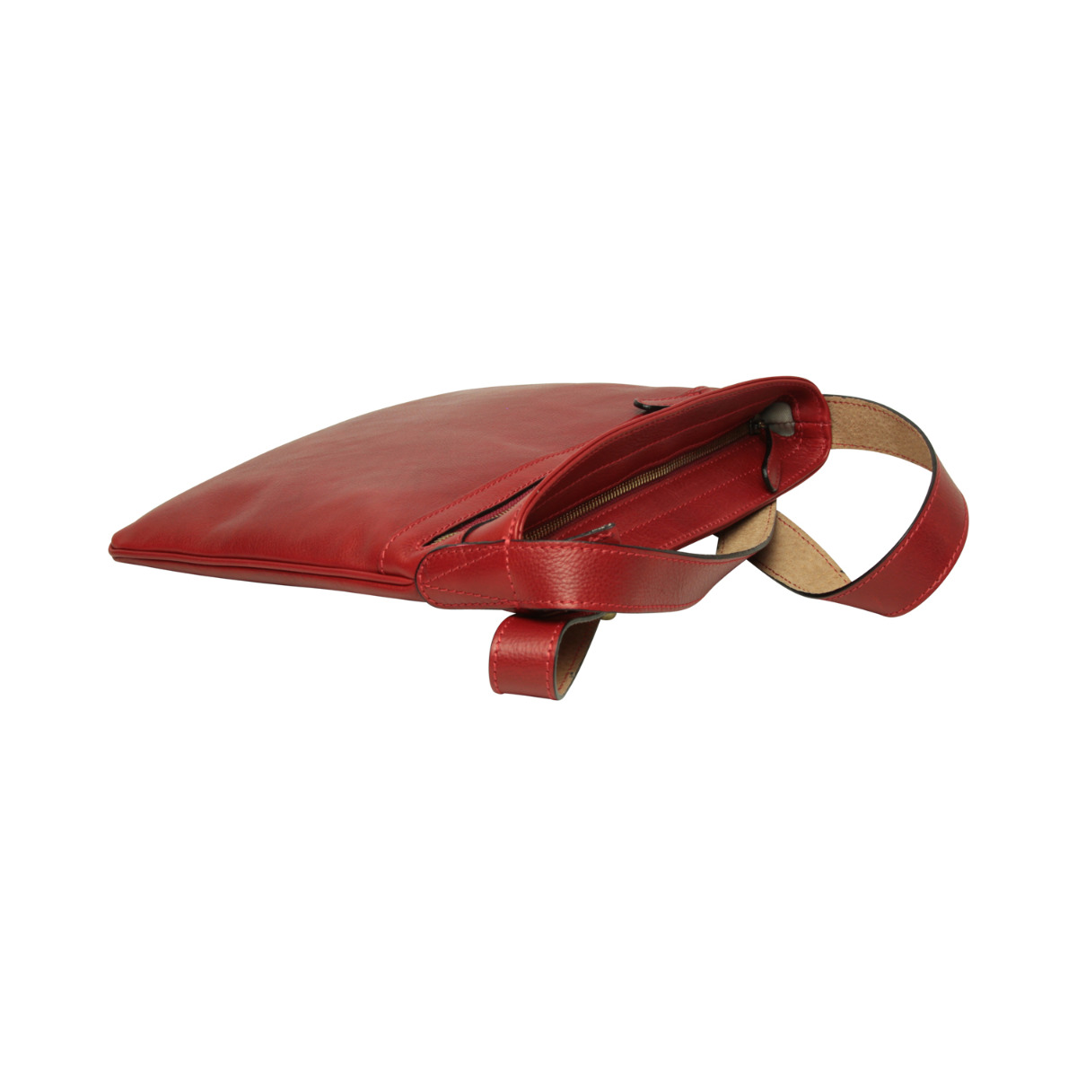 Leather Hip Bag - (Camel Leather) main image 0