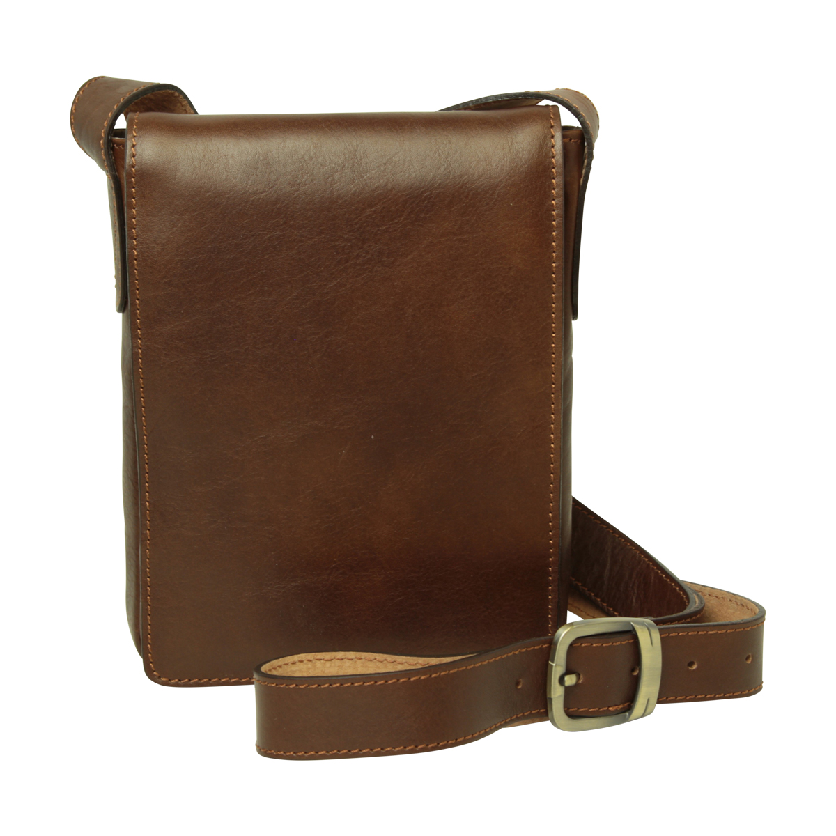 Cowhide leather cross body bag