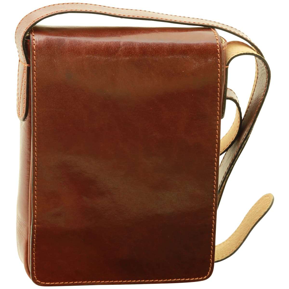 Cowhide leather cross body bag