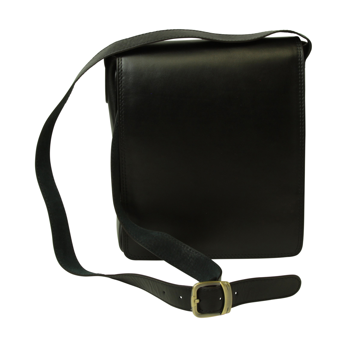 Leather I-Pad bag - Black