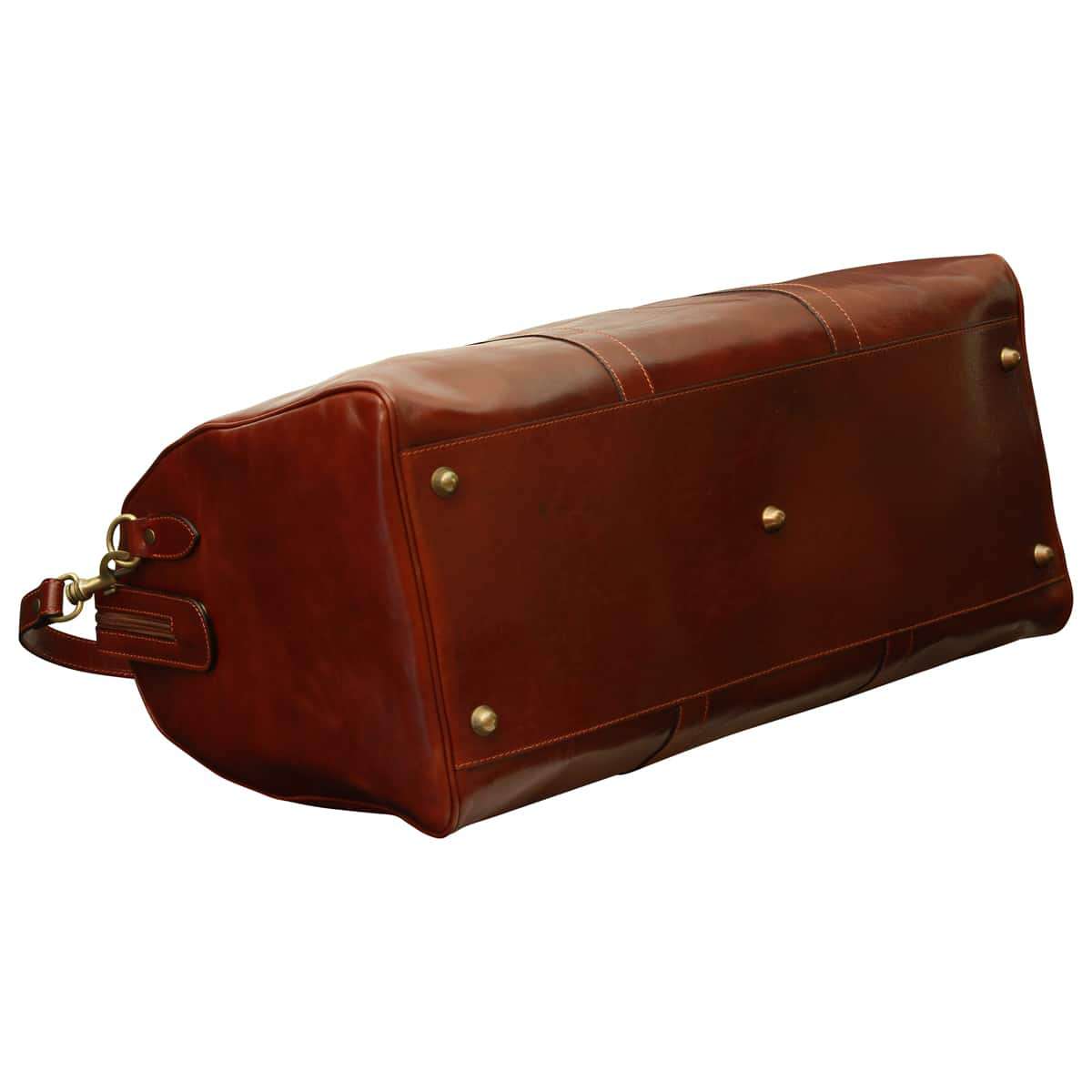 Weekend travel bag - Brown | 107405MA | EURO | Old Angler Firenze