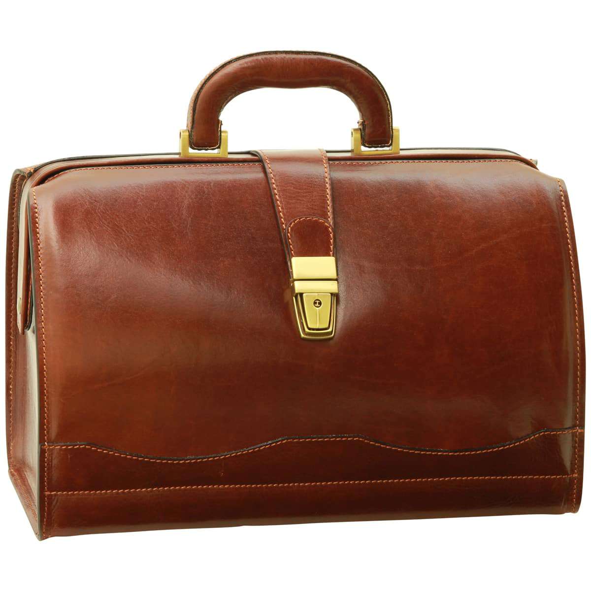 Cowhide leather Doctor's bag