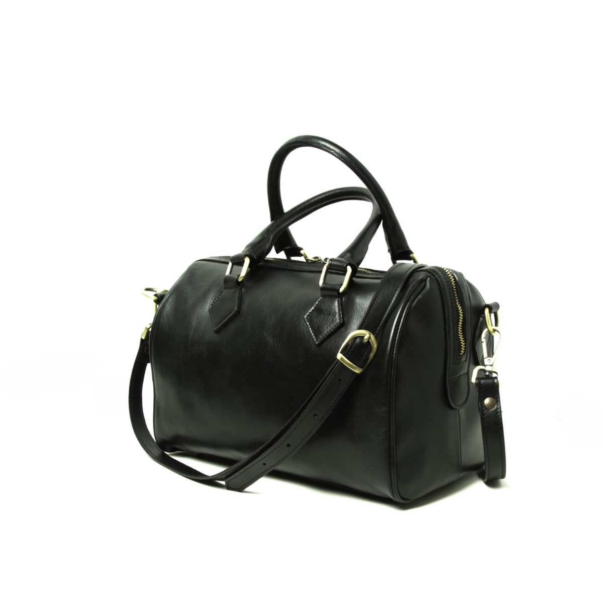 Double handled shoulder bag