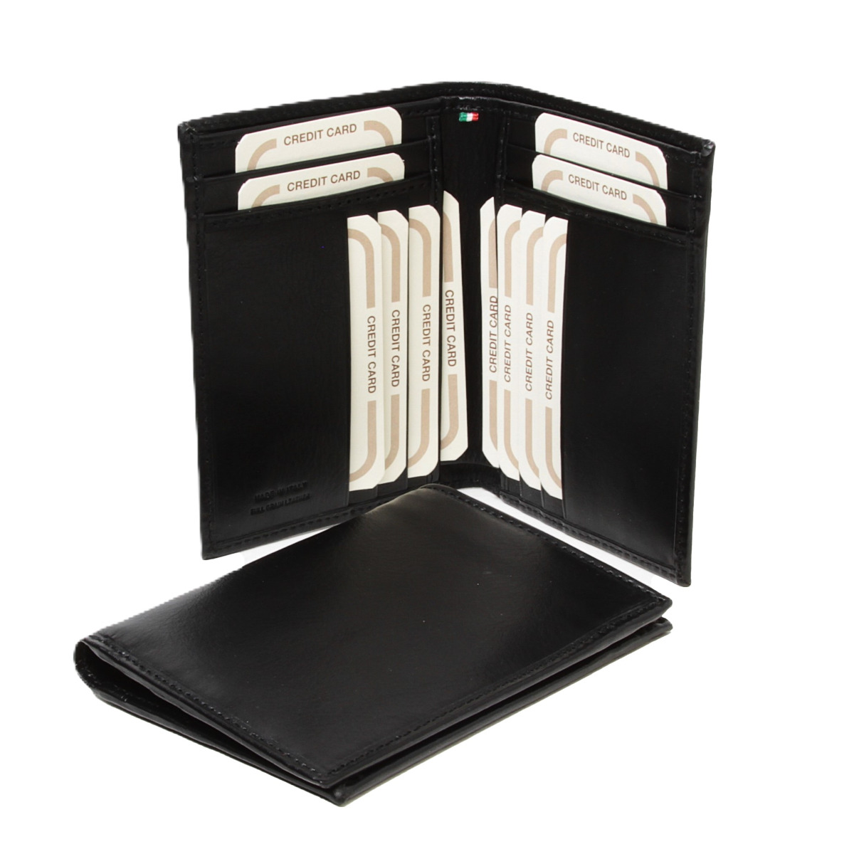 LEATHER CARD HOLDER WITH RFID
