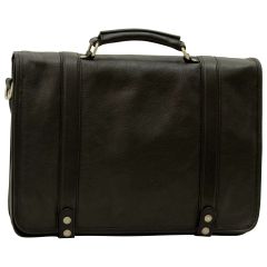 Calfskin Nappa leather briefcase - Black