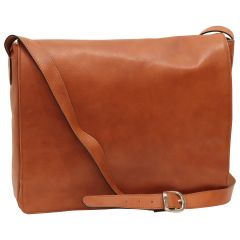 Cowhide leather messenger bag - Colonial