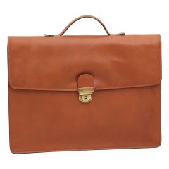 Business leather briefcase colonial